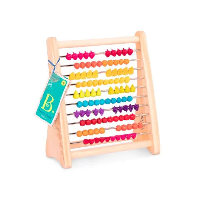 Розвиваюча дерев'яна іграшка-рахівниця - ТУТТІ-ФРУТТІ
