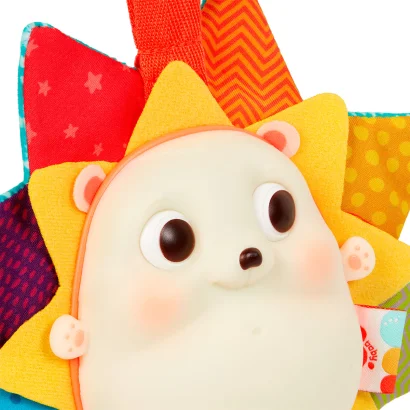 Сенсорна іграшка, що розвиває &ndash; ЇЖАЧОК СЯЙВО-ВЕСЕЛЯЙВО (світло, звук)