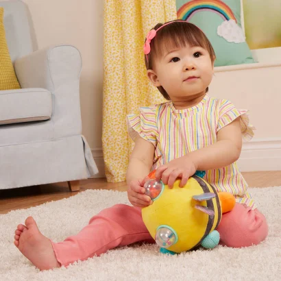 Сенсорна м&rsquo;яка іграшка &ndash; БДЖІЛКА ПУХНАСТИК ДЗИЖ