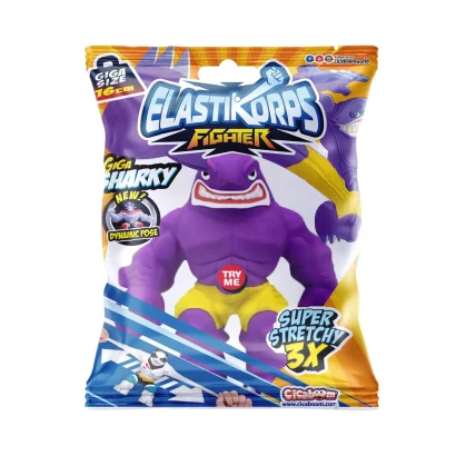 Стретч-іграшка ELASTIKORPS серії «Fighter» – АКУЛА ШАРКІ