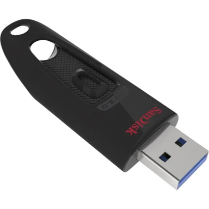 Флеш-накопичувач SanDisk USB 3.0 Ultra 128Gb (130Mb/s) Black