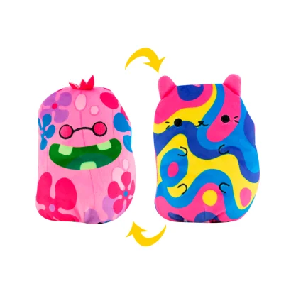 М&rsquo;яка іграшка Cats Vs Pickles 2 в 1 &ndash; КОТИК ТА ОГІРОК ПІНКІ