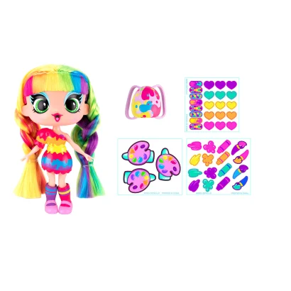 Ігровий набір з лялькою DECORA - ДИЗАЙНЕРСЬКИЙ МАГАЗИН НАЛІПОК