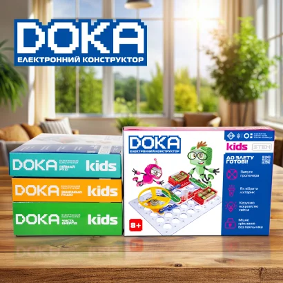 Конструктор електронний DOKA &quot;ДО ЗЛЕТУ ГОТОВІ!&quot;