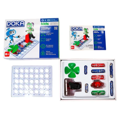 Конструктор електронний DOKA &quot;ЧИСТА ЕНЕРГІЯ&quot;