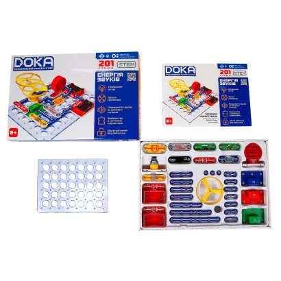 Конструктор електронний DOKA &quot;201 СХЕМА&quot;