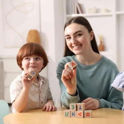 Дерев'яні кубики "Українська Абетка"