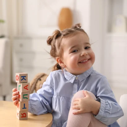 Дерев'яні кубики "Українська Абетка"