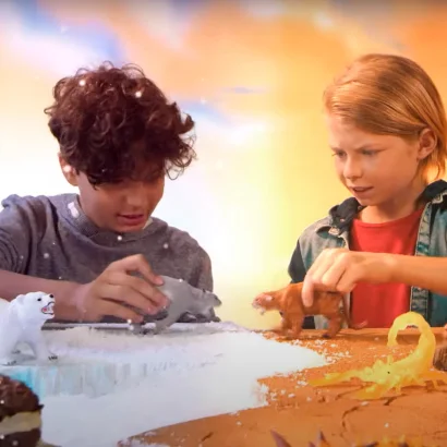 Стретч-іграшка у вигляді тварини DIRAMIX THE EPIC ANIMALS &ndash; ЛІД ПРОТИ ПУСТЕЛІ (в диспл.)