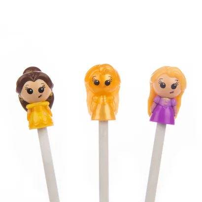 Набір колекційних фігурок-топерів SAMBRO серії "Bop n Tops" &ndash; ПРИНЦЕСИ ДІСНЕЙ (3 фігурки, в асорт.)