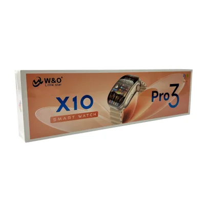 Смарт-годинник W&amp;amp;O X10 Pro 3 46mm. 240 mAh, IP67 Black