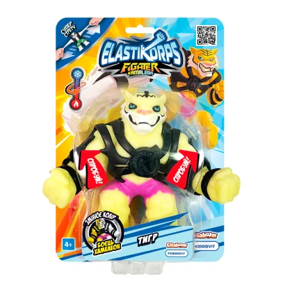 Стретч-іграшка ELASTIKORPS серії "Fighter Kamaleon" &ndash; БОЄЦЬ-ХАМЕЛЕОН (в блістері)