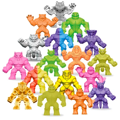 Стретч-іграшка ELASTIKORPS серії "Fighter Kamaleon" &ndash; МІКРОБОЄЦЬ (в диспл.)