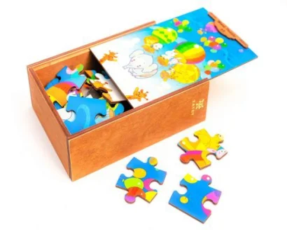 Дерев'яні пазли &quot;Мульти звірі&quot;, 35 ел