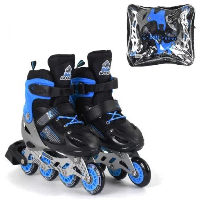 Ролики з підсвічуванням &quot;Best Roller&quot; M, синій