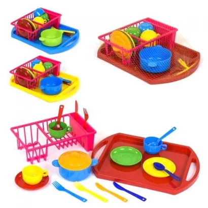 Набір посуду &quot;Юна господиня&quot; № 3, 19 ел