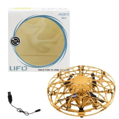 Літаюча тарілка &quot;Lifo&quot;, ручне управління (золотий)