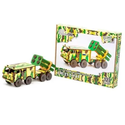 Дерев'яний конструктор &quot;Нептун&quot;, 127 дет.