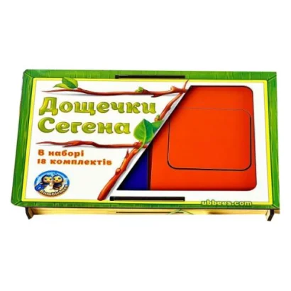 Сортер &quot;Дошки Сегена: фігури, кольори&quot;