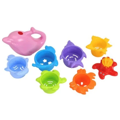 Ігровий набір для ванни &quot;Пірамідка&quot; (рожевий)