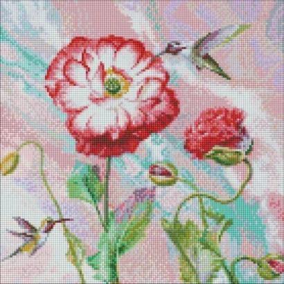 Алмазна мозаїка &quot;Легкий етюд&quot; 40х40 см