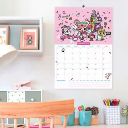 Календар-планер &quot;Tokidoki&quot; (12+4 місяців)