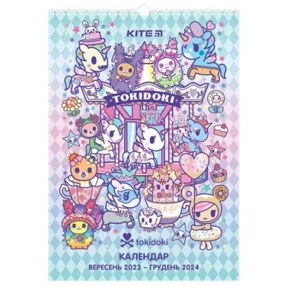 Календар-планер &quot;Tokidoki&quot; (12+4 місяців)