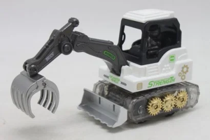 Машинка пластикова &quot;Ескаватор&quot;, білий