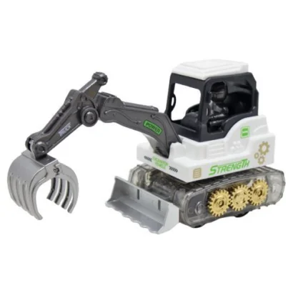 Машинка пластикова &quot;Ескаватор&quot;, білий