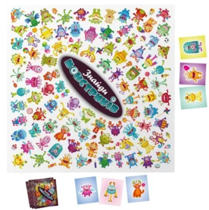 Гра дитяча настільна &quot;Знайди монстриків&quot;