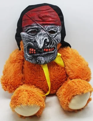 Маска гумова &quot;Зла відьма&quot; у косинці