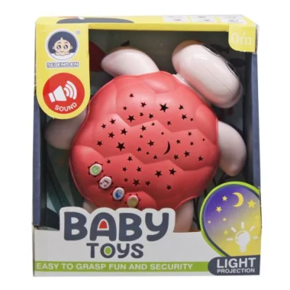 Нічник із проектором &quot;Черепашка&quot; (рожева)