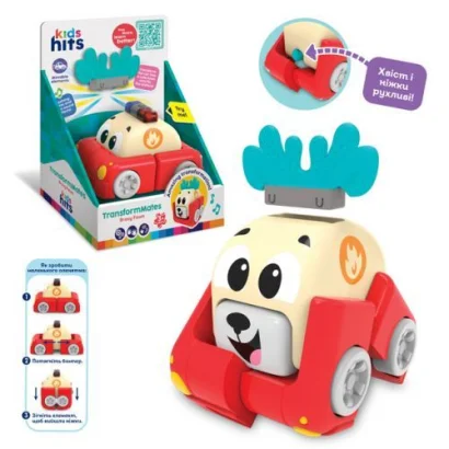 Машинка-трансформер &quot;Bravy Fawn&quot; пожежна машинка - олень