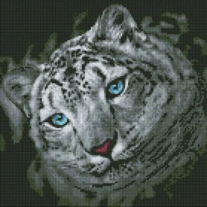 Алмазна мозаїка &quot;Небесний погляд&quot; 40х40 см