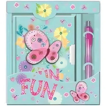 Набір із блокнотом на замочці &quot;Метелик&quot;