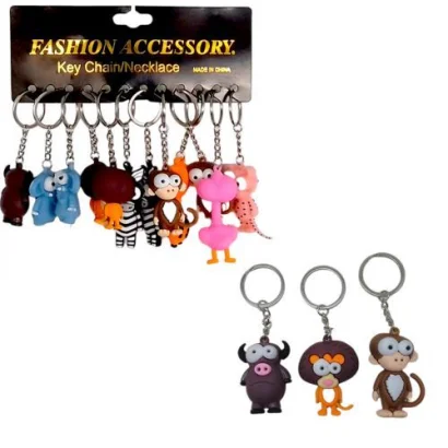 Набір гумових брелоків &quot;Лупоглазики&quot; (12 шт)