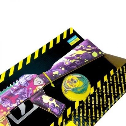 Деревʼяний ігровий набір &quot;Автомат гумкостріл: AK Mirage&quot;