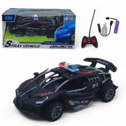 Машина на радіокеруванні &quot;Spray Vehicle&quot; 21 см, з димом (паром), чорна