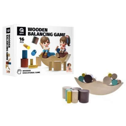 Деревʼяна гра-балансир &quot;Місяць&quot;, 16 елементів