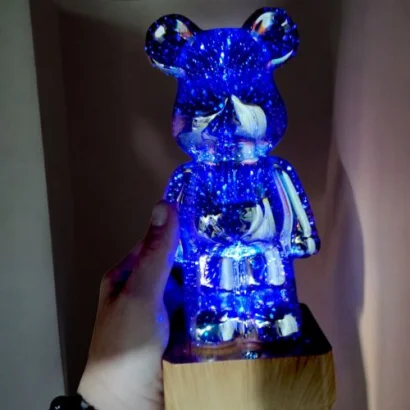 Нічник &quot;Ведмедик Беарбрік&quot;, 23 см, працює від мережі