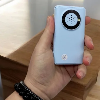 Фотоапарат дитячий - фронтальна камера, фото, відео, диктофон, спалах, таймер, ігри (блакитний)