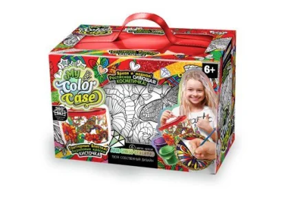 Набір для креативної творчості &quot;My Color Case&quot;, косметичка-розмальовка