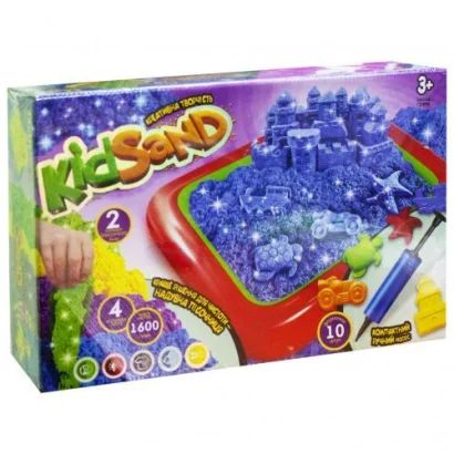 Кінетичний пісок &quot;KidSand&quot; + пісочниця (укр)