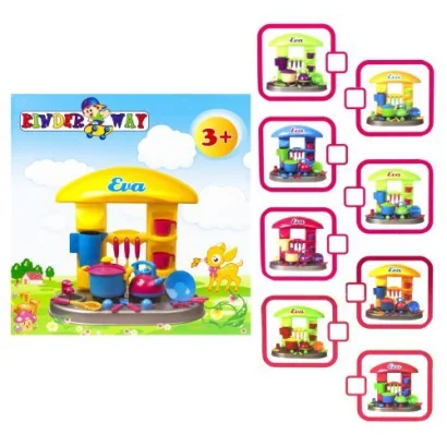 Набір &quot;Кухня з аксесуарами: Єва&quot; (каструлька і чайник)