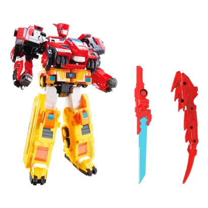 Ігровий набір з роботом-трансформером DINOSTER – РАПТОР ТРОН (2 машини, динозавр)