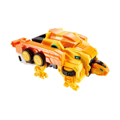 Ігровий набір з роботом-трансформером DINOSTER – РАПТОР ТРОН (2 машини, динозавр)