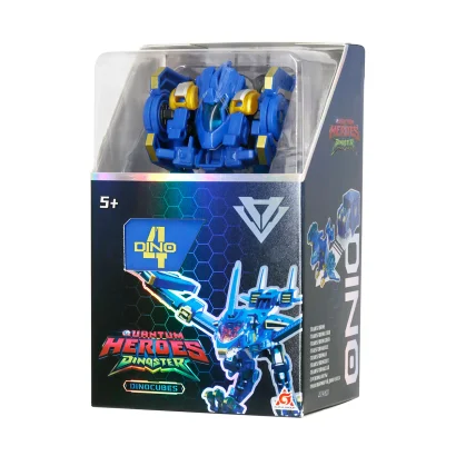 Динозавр-трансформер DINOSTER - СИНІЙ ПТЕРА-БОТ (бокс для зберігання)