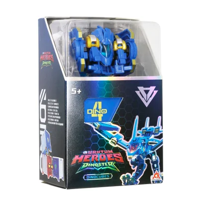 Динозавр-трансформер DINOSTER - СИНІЙ ПТЕРА-БОТ (бокс для зберігання)