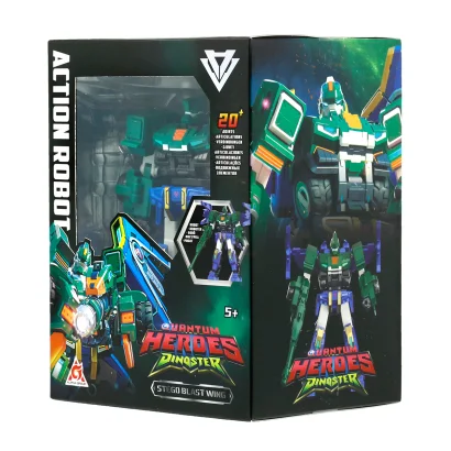 Фігурка DINOSTER - СТЕГО БЛАСТ ВІНГ (12,7 см, з аксес.)