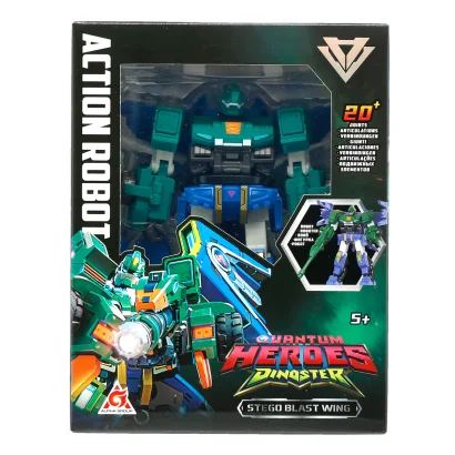 Фігурка DINOSTER - СТЕГО БЛАСТ ВІНГ (12,7 см, з аксес.)